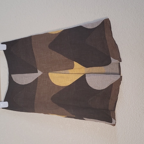 Prada Dresses & Skirts - PRADA Knee Lenght color block pattern skirt size 38